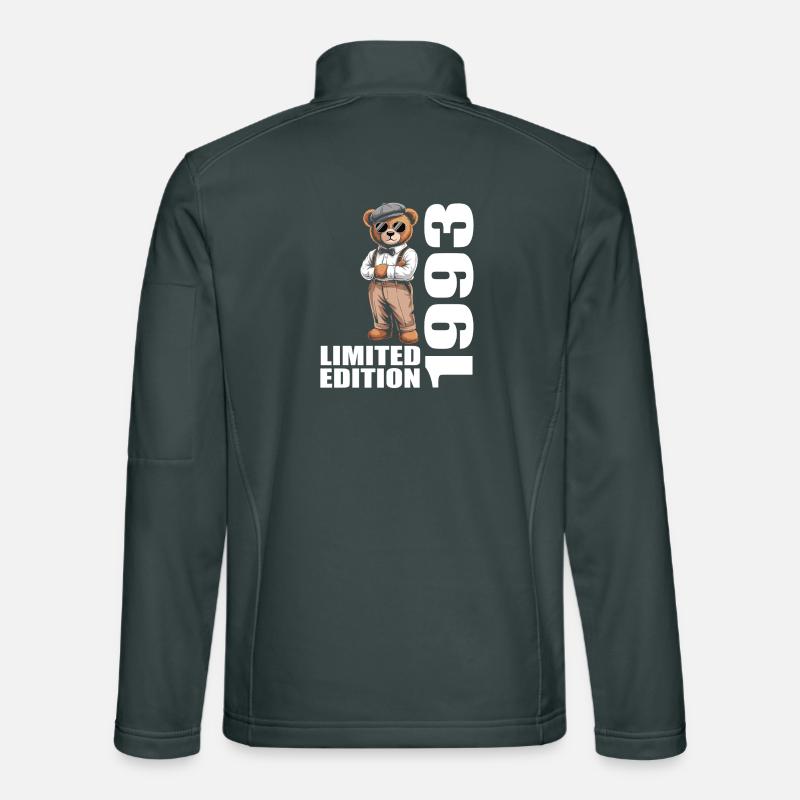 1993 Édition limitée Ours Anniversaire 1993 Veste en tissu softshell Unisexe