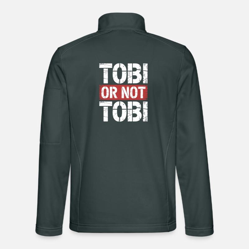 Tobi ou pas Tobi Veste en tissu softshell Unisexe