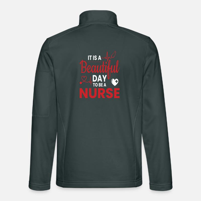 infirmier Veste en tissu softshell Unisexe
