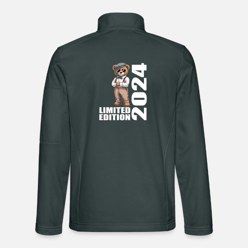 2024 Édition Limitée Ours Anniversaire 2024 Veste en tissu softshell Unisexe