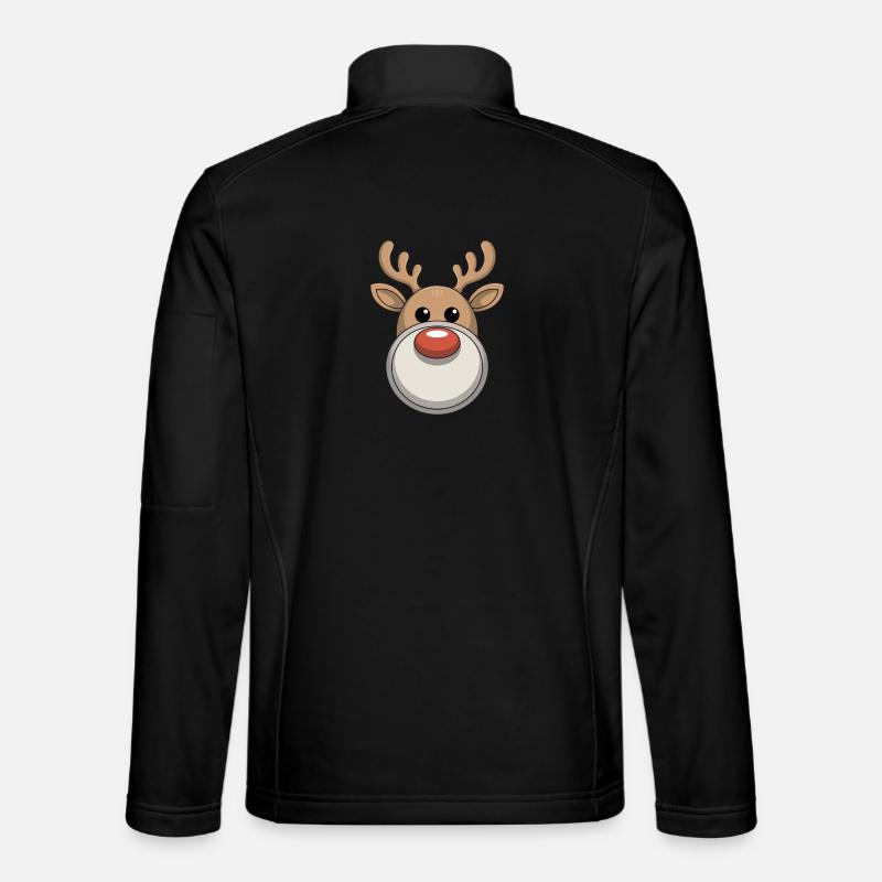 Renne Noël laid Veste en tissu softshell Unisexe