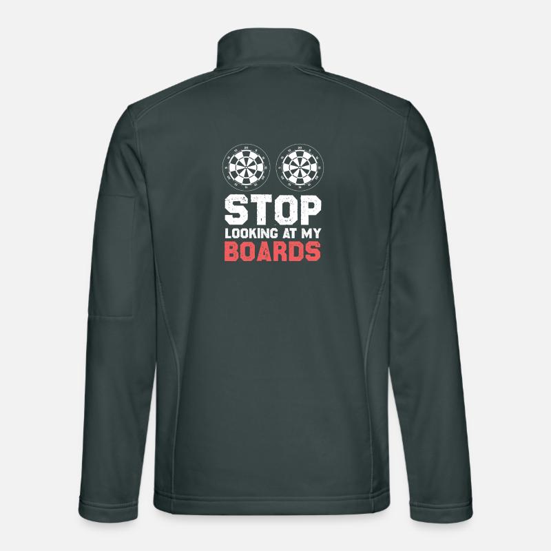 Stop, not on my boards Unisex Softshell Jacket