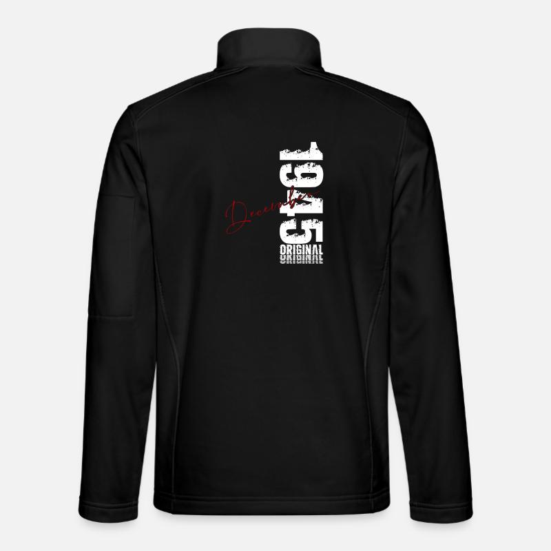 18. Geburtstag Original Dezember Jahrgang 1945 - Unisex Softshelljacke - Schwarz