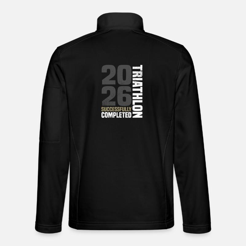 Triathlon 2026 - Unisex Softshelljacke - Schwarz