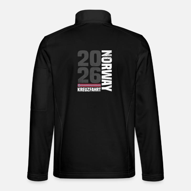 Norway Cruise 2026 - Unisex Softshell Jacket - black