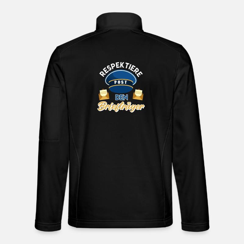 Postman RESPECT MAIL THE POSTMAN FUNNY Unisex Softshell Jacket