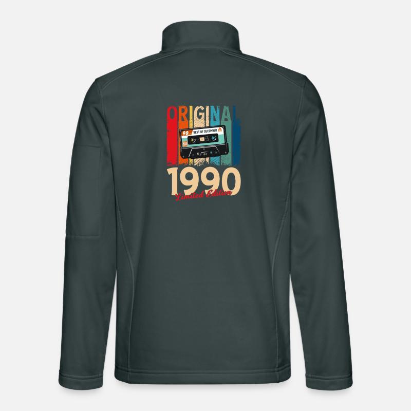 Cassette du 35e anniversaire Décembre 1990 Veste en tissu softshell Unisexe