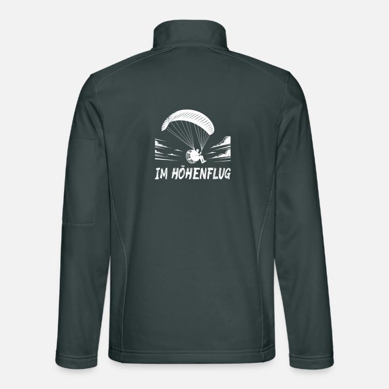 Paramotor Flight FLYING FUNNY Unisex Softshell Jacket