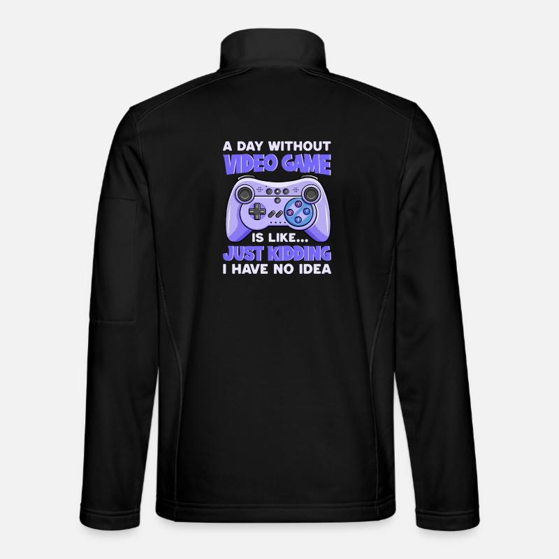 Gamer Gaming - Unisex Softshell Jacket - black