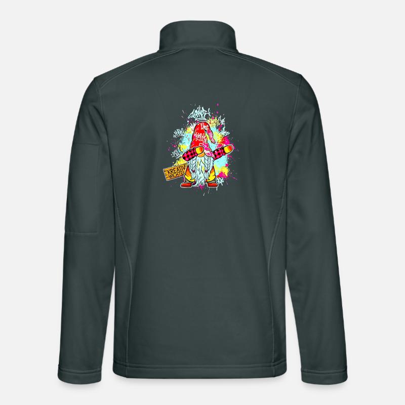 CREATIVE GNOME Dab Graffiti Artist XMas Unisex Softshell Jacket