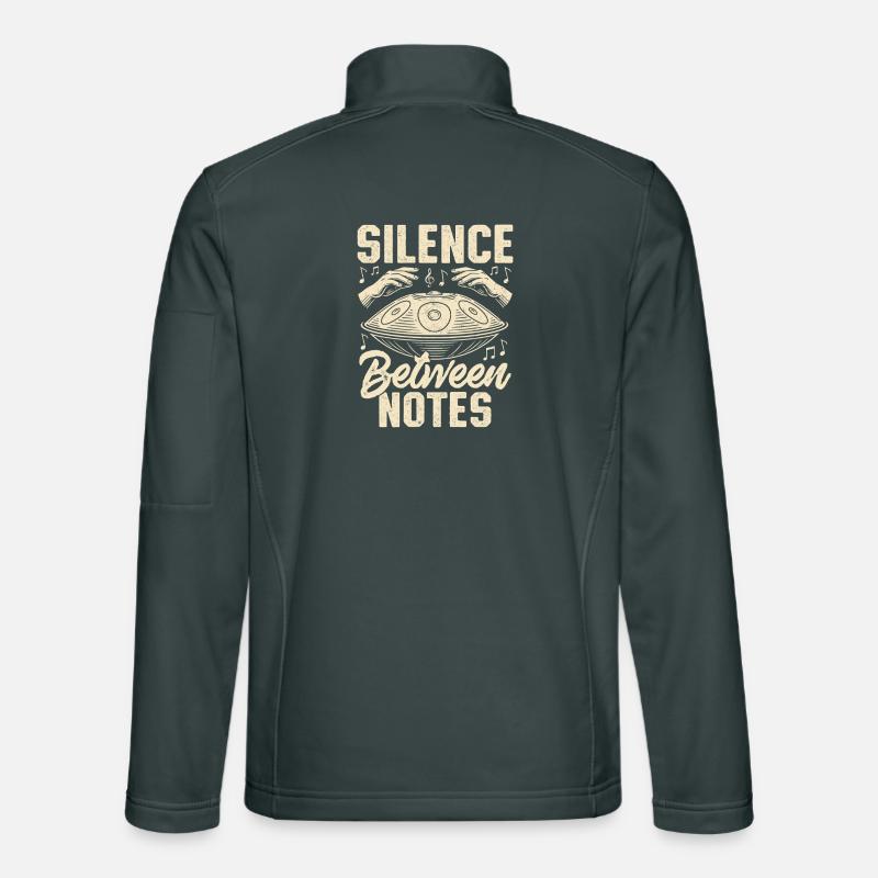 Silence entre les notes Veste en tissu softshell Unisexe