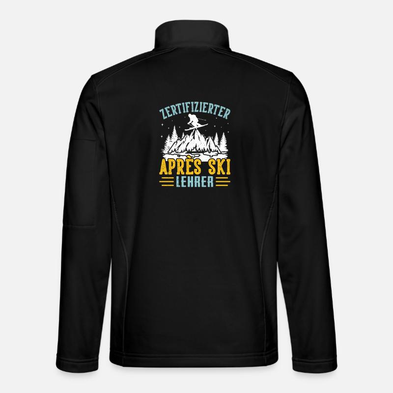 Skiing CERTIFIED APRÈS-SKI INSTRUCTOR Lustig Unisex Softshell Jacket