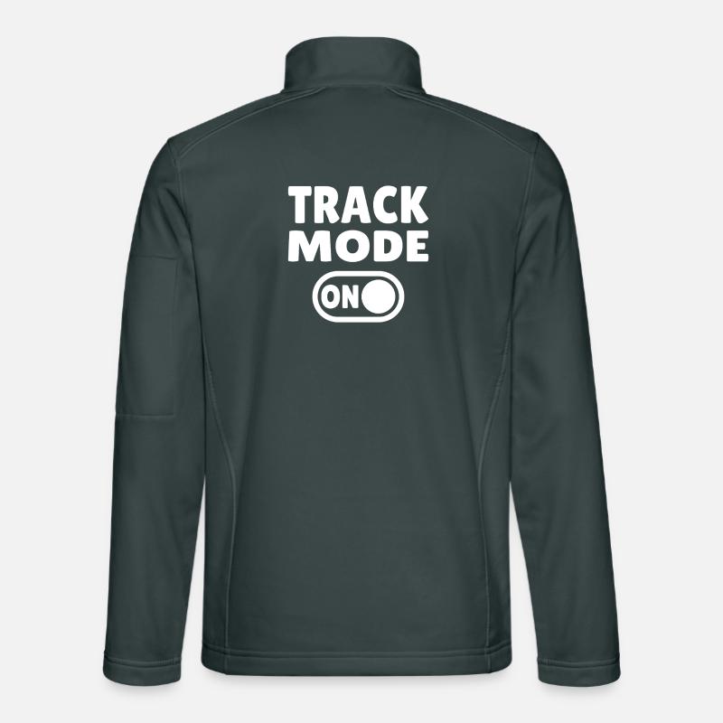 Mode piste activé – Concentrez-vous sur la vitesse Veste en tissu softshell Unisexe