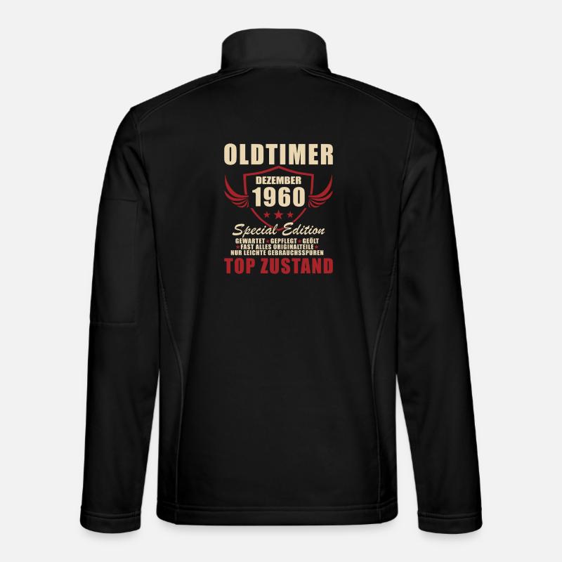 Oldtimer 1960 Special Edition - Unisex Softshelljacke - Schwarz