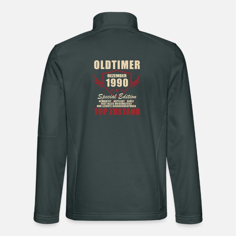 Oldtimer Édition Spéciale décembre 1990 Veste en tissu softshell Unisexe