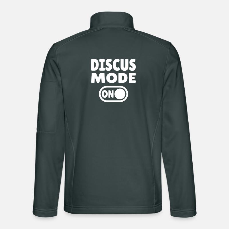 Discus Mode ON - Diskuswerfer Unisex Softshelljacke