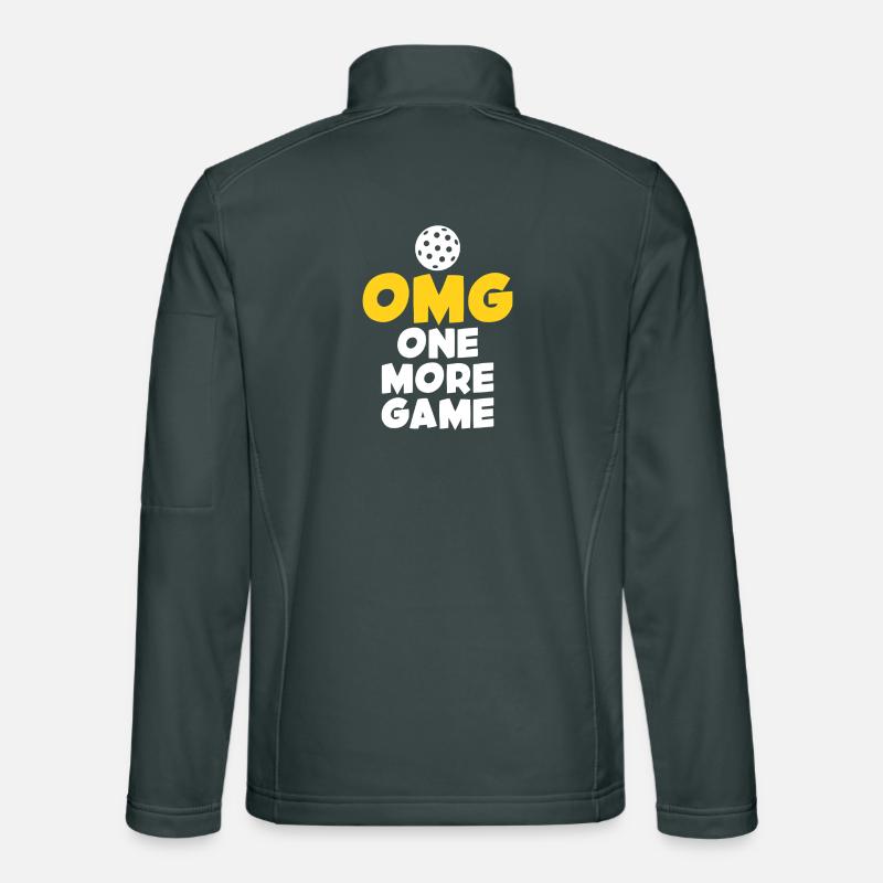 OMG: Noch ein Spiel Unisex Softshelljacke