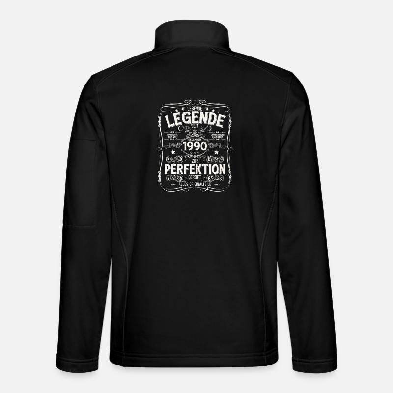 35e anniversaire Millésime Décembre 1990 - Veste en tissu softshell Unisexe - noir