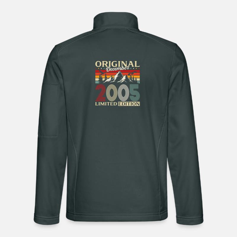20e anniversaire Original Décembre Volume 2005 Veste en tissu softshell Unisexe
