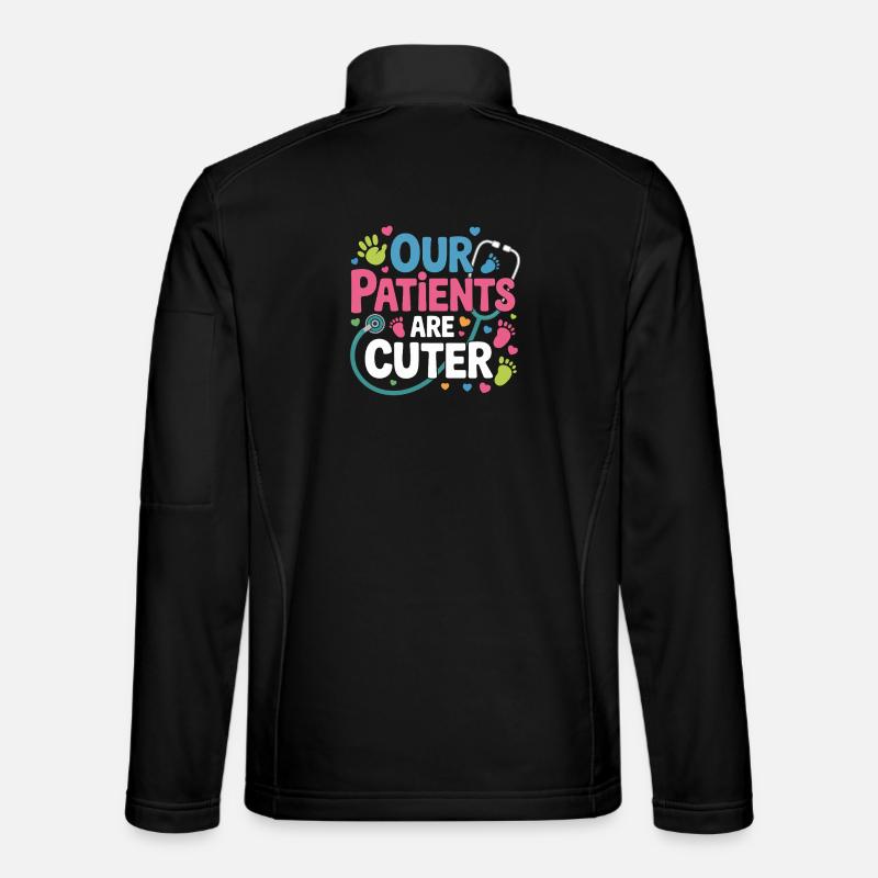 Our patients are sweeter - Unisex Softshell Jacket - black