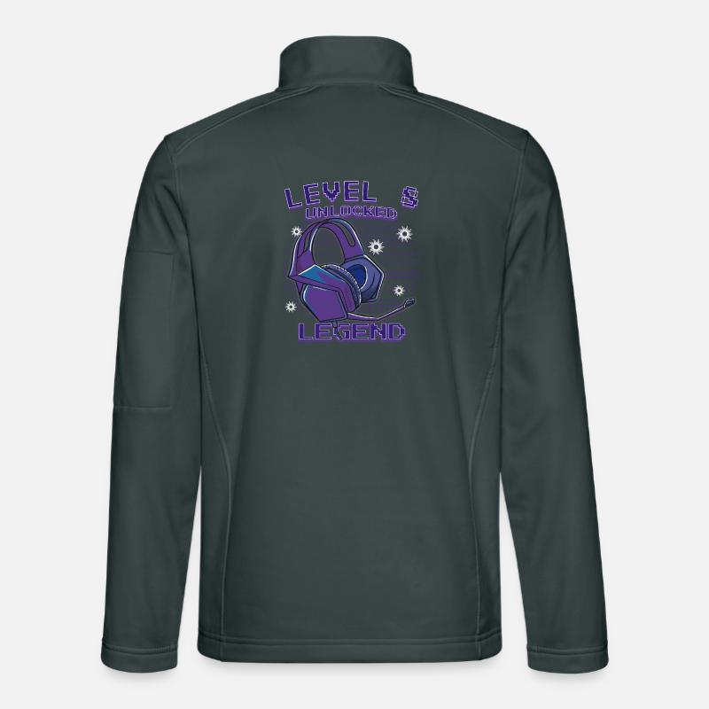 Level 8 Up Legend Kopfhörer Unisex Softshelljacke