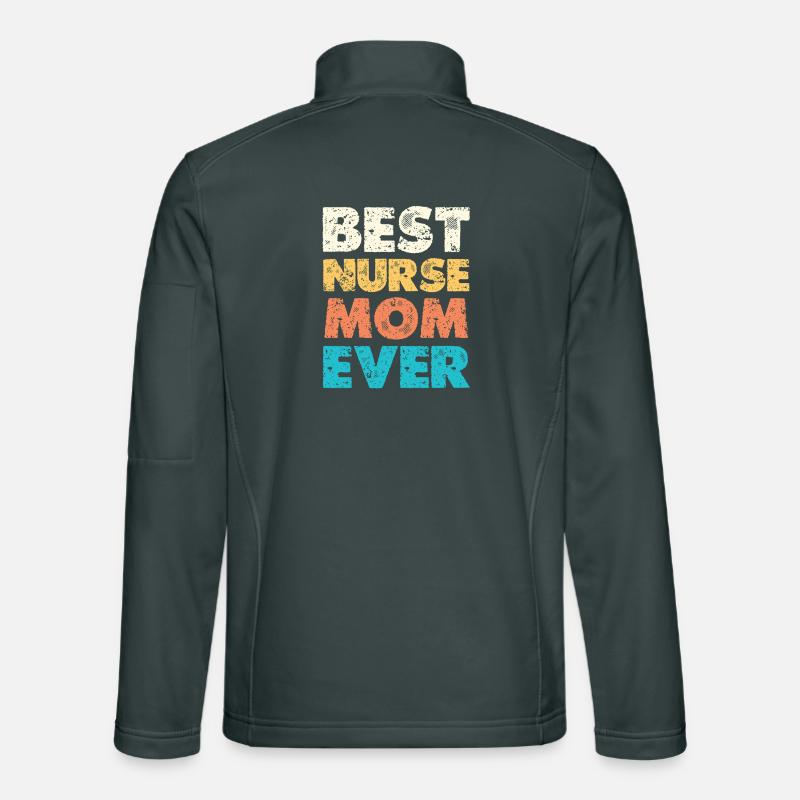 Beste Krankenschwester Mama Unisex Softshelljacke