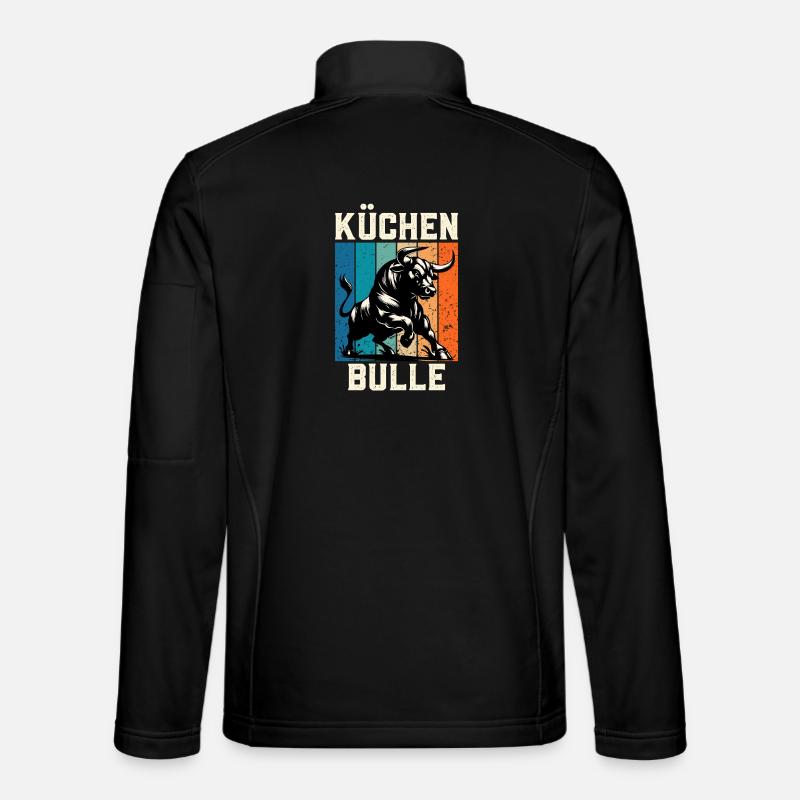 Chef KÜCHENBULLE Chefs Fun - Veste en tissu softshell Unisexe - noir