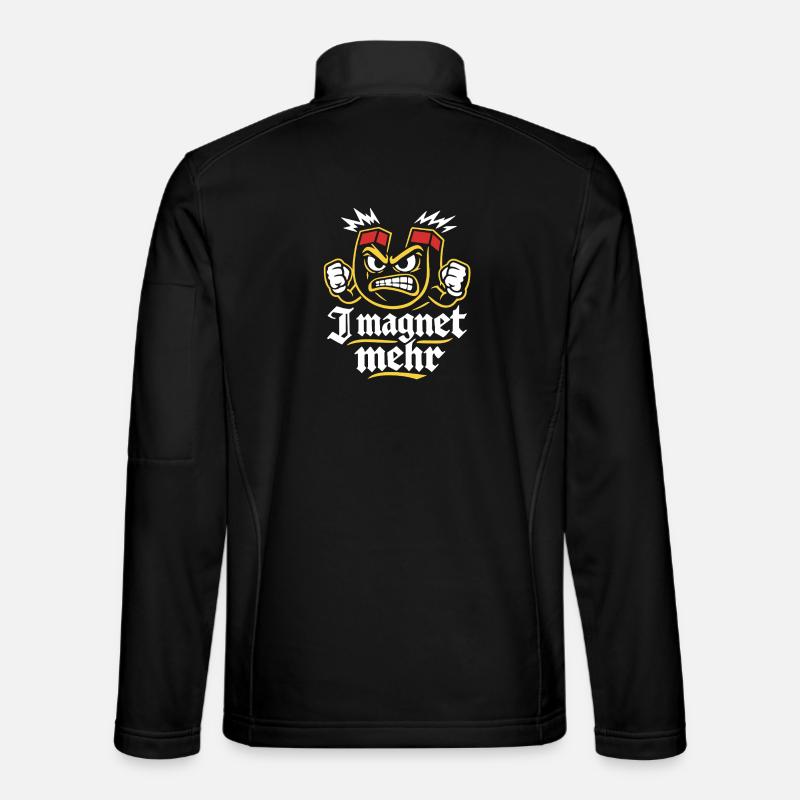 I magnet more | Magnet Pun, Snout Full Unisex Softshell Jacket