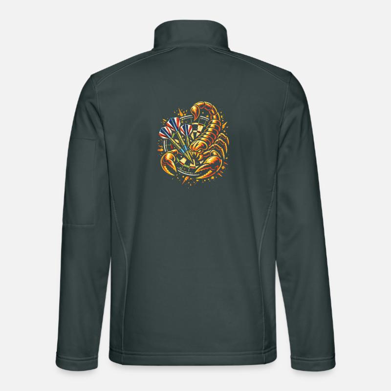 Darts | Sting with every Fling - Skorpion Unisex Softshelljacke