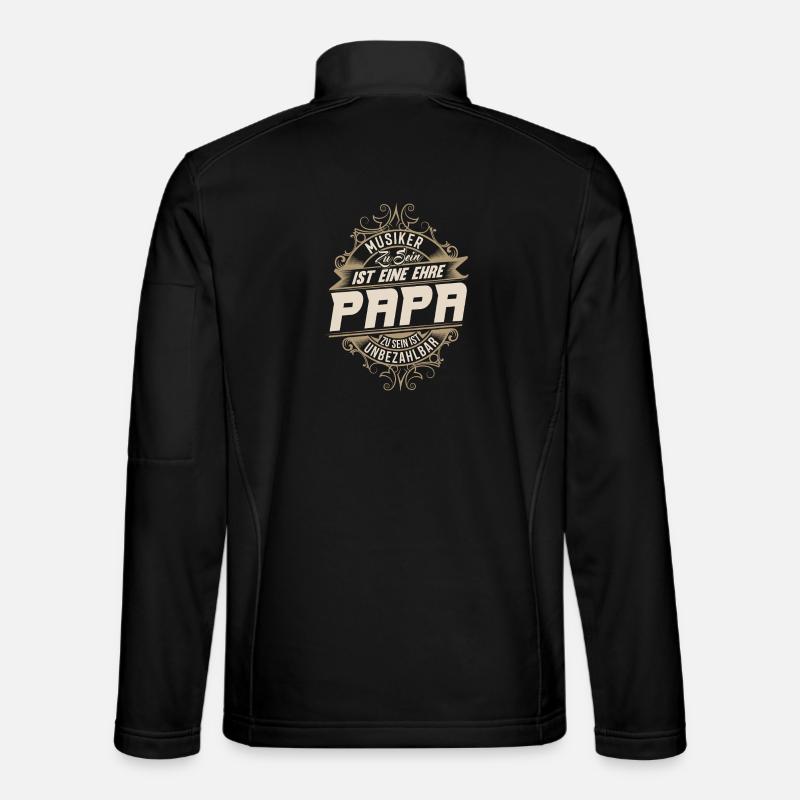 Musician Dad Unisex Softshell Jacket