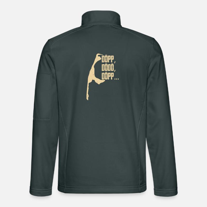 Île de Sylt DÖPP DODO DÖPP Wadden Mer Drôle Veste en tissu softshell Unisexe