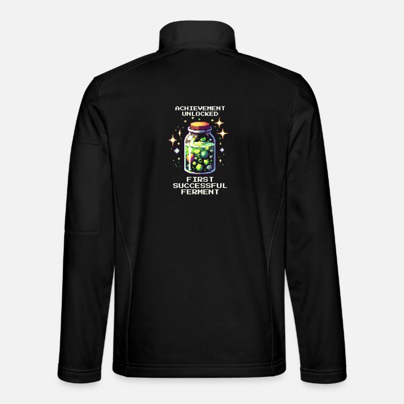 Ferment successful | Fermentation & Storage - Unisex Softshell Jacket - black