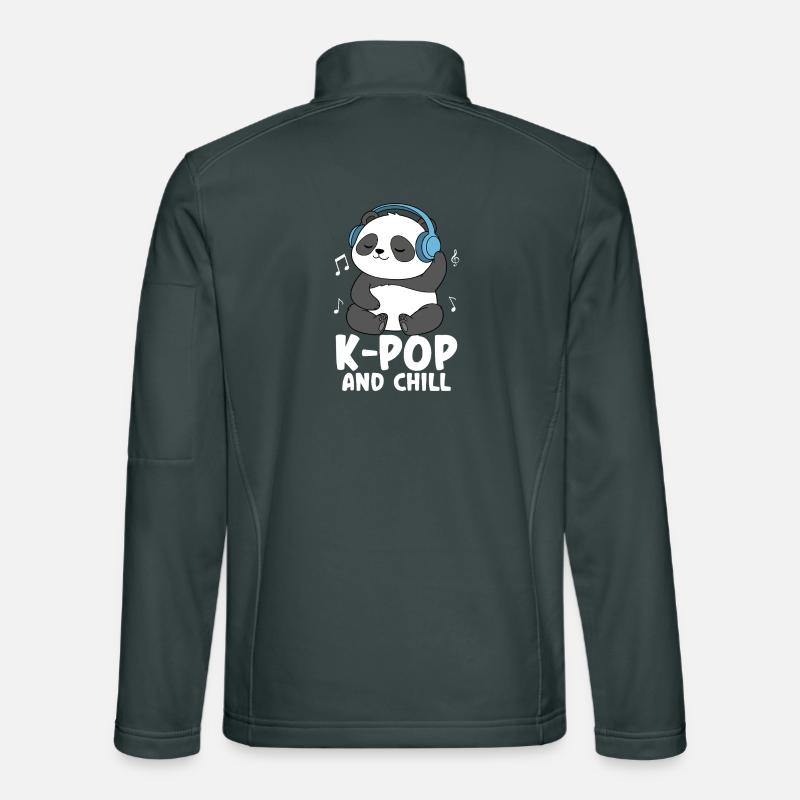 K Pop And Chill Unisex Softshell Jacket