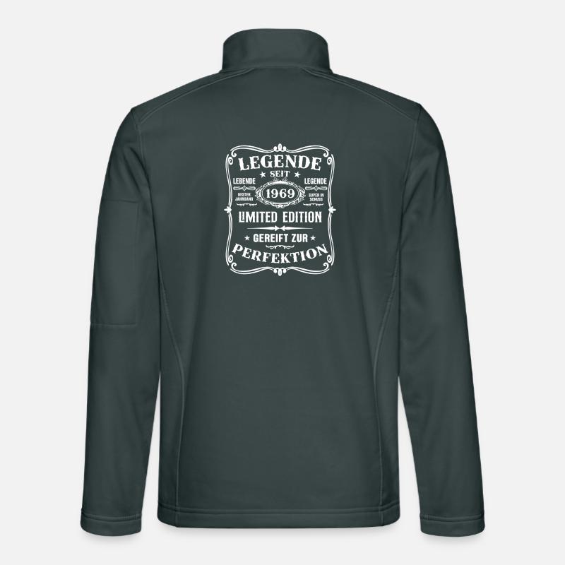 Legend Since 1969 Born 1969 Birthday 1969 Unisex Softshell Jacket