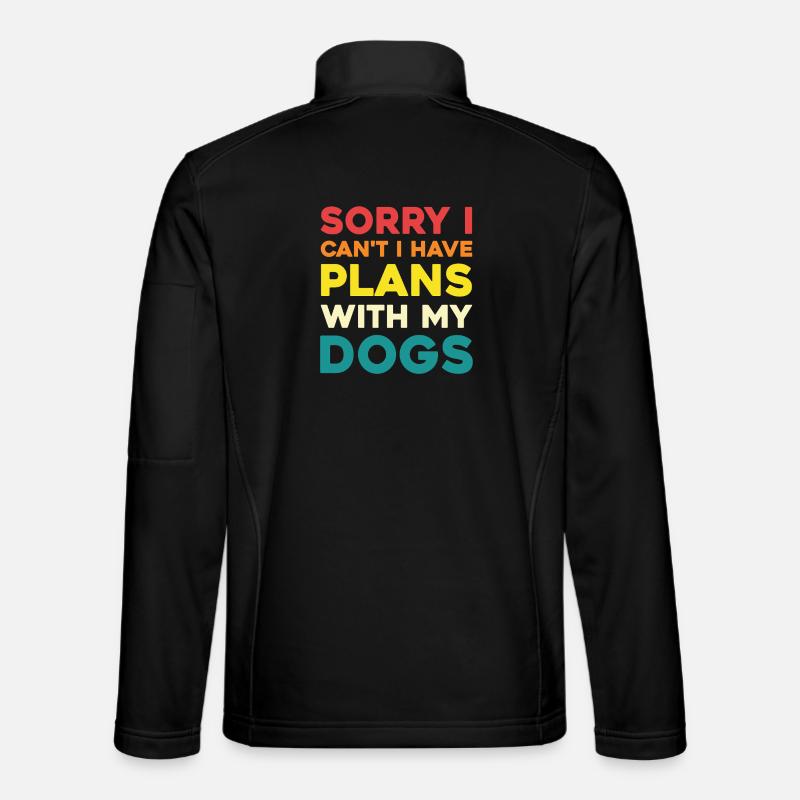 No plan without a dog Unisex Softshell Jacket