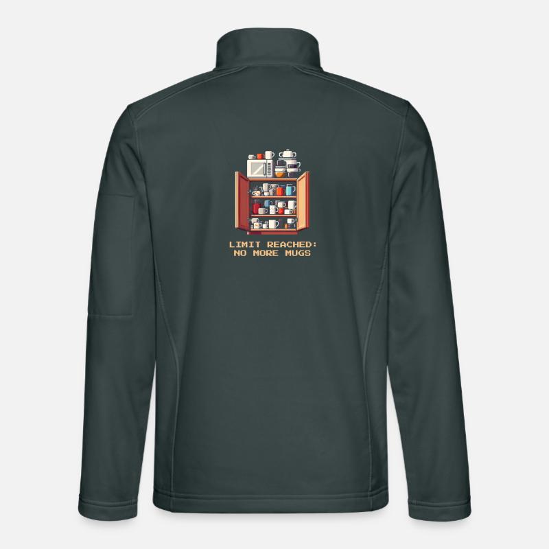 Limit reached: no more cups | Coffee Unisex Softshell Jacket
