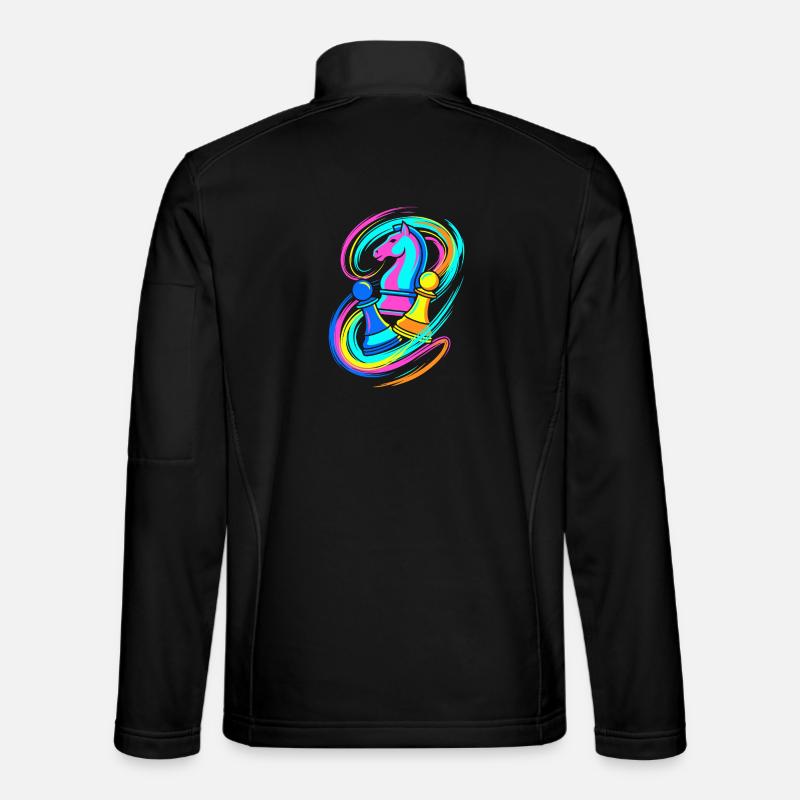 Chess - Unisex Softshell Jacket - black