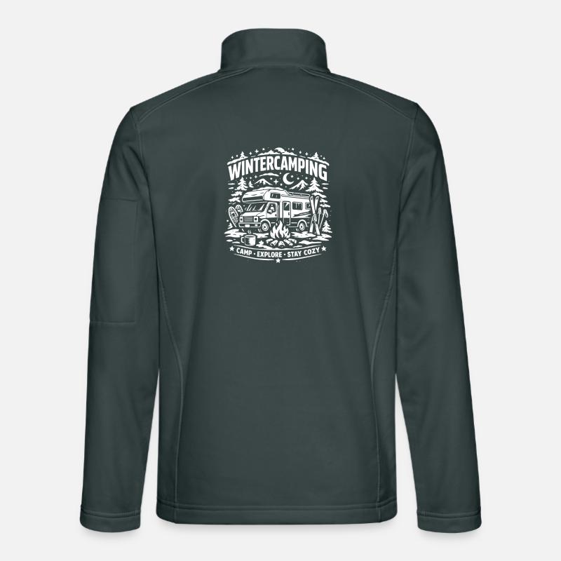 Winter Camping | Abenteuer Unisex Softshelljacke