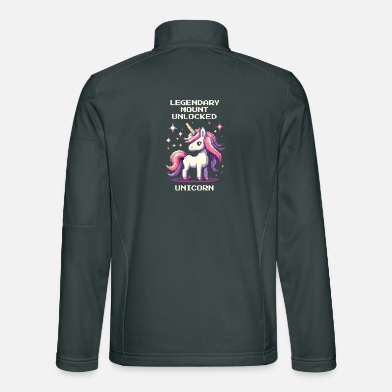 Legendary Mount Unlocked | Unicorn Unisex Softshell Jacket