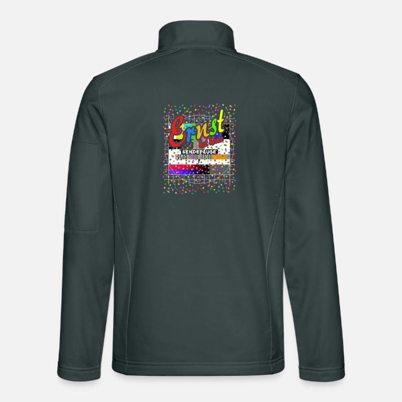 Ernst hat heute Sendepause | Testbild Kostüm Unisex Softshelljacke