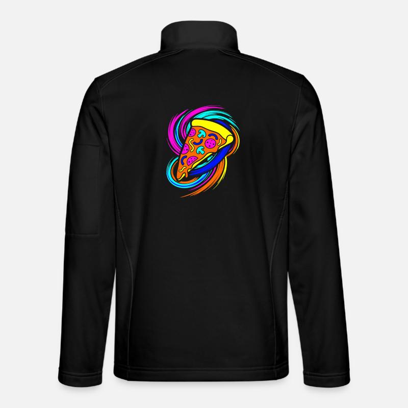 Tranche de pizza Veste en tissu softshell Unisexe