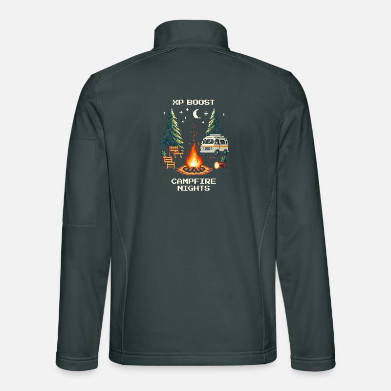 XP Boost Campfire Nights | Van Life Unisex Softshell Jacket