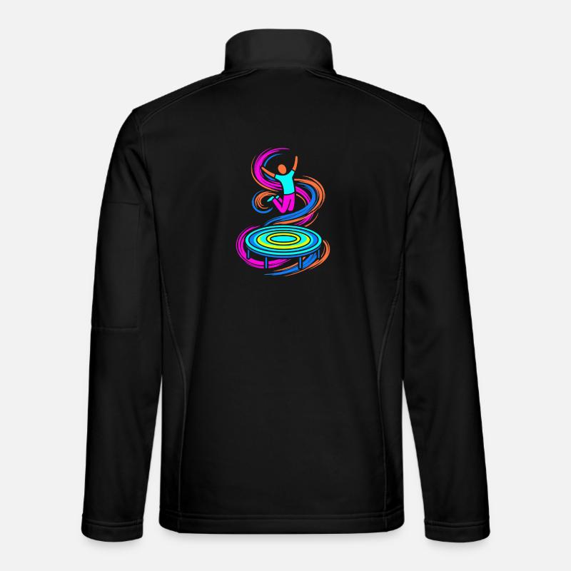 Sauteur de trampoline Veste en tissu softshell Unisexe