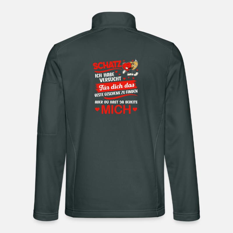 Chérie, j’ai essayé la Saint-Valentin parfaite Veste en tissu softshell Unisexe