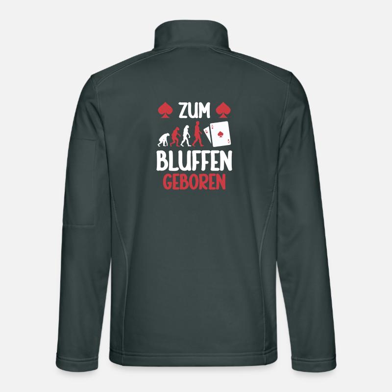 Born to bluff Unisex Softshell Jacket