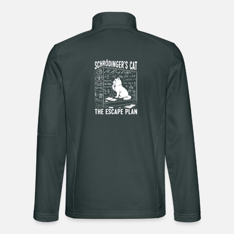 Le Chat de Schrödinger Le Plan d’évasion Veste en tissu softshell Unisexe