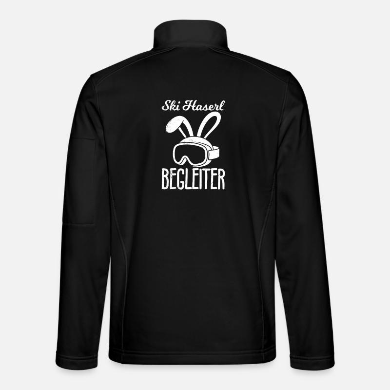 Après APRES-SKI BUNNY AIDANT DRÔLE - Veste en tissu softshell Unisexe - noir