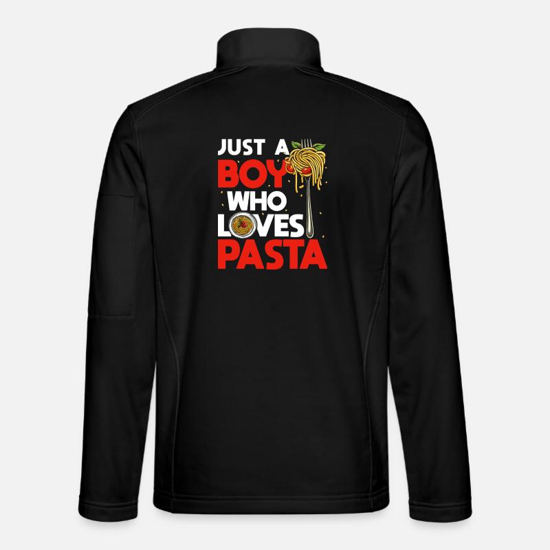 Nur Ein Junge, Der Italienische Pasta-spaghetti Unisex Softshelljacke