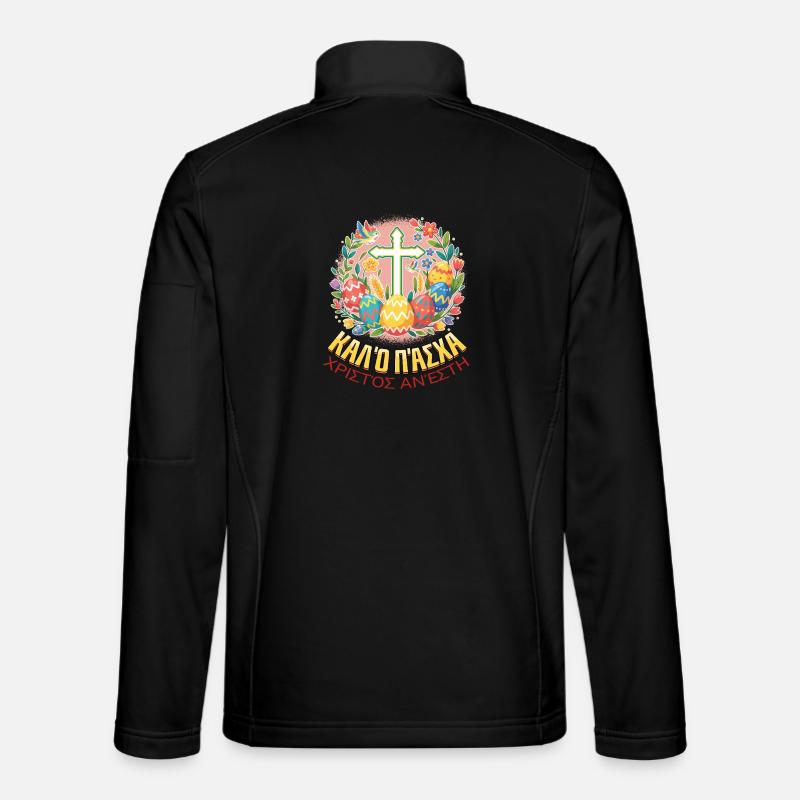Orthodoxer Oster-Pascha Griechisches Ostern Unisex Softshelljacke
