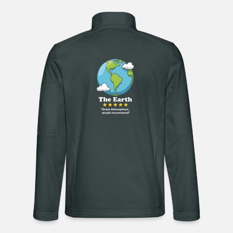 The Earth Unisex Softshell Jacket
